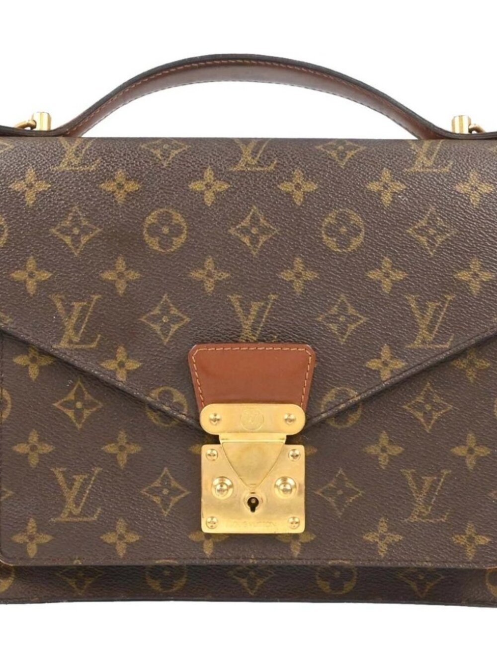 LOUIS VUITTON MONOGRAM MONCEAU 28 BUSINESS HANDBAG